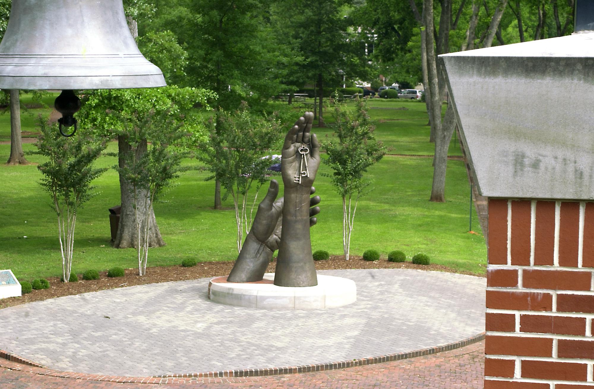 Becoming statue on University of Montevallo campus